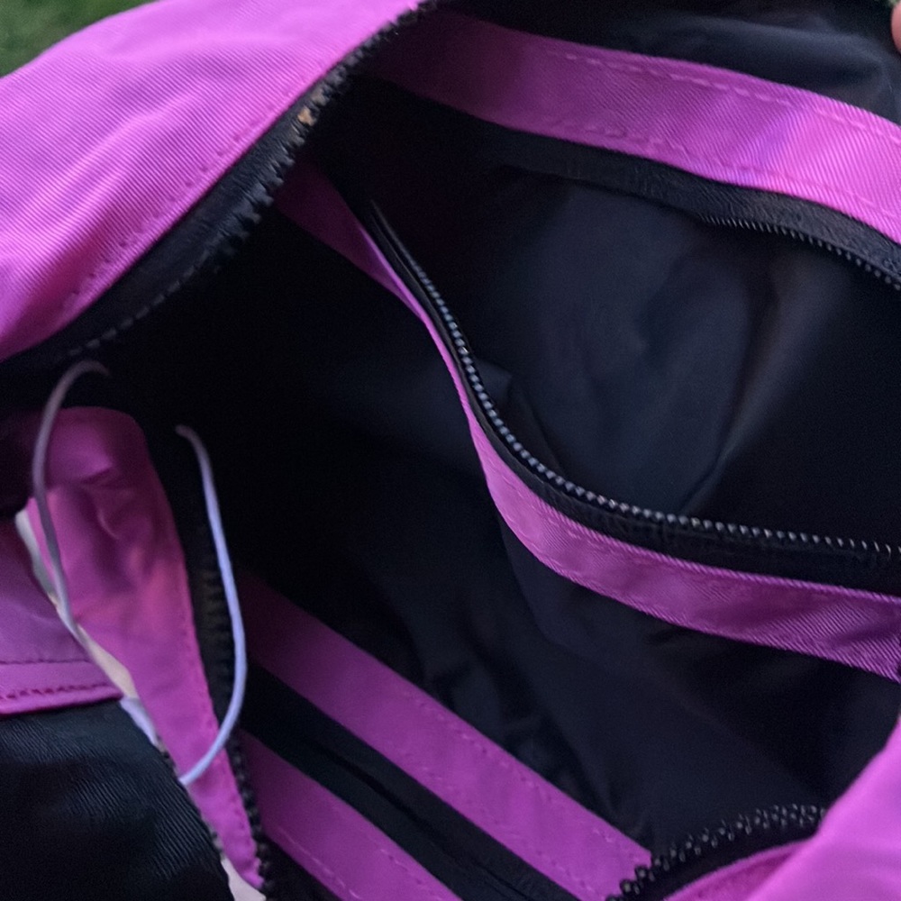Baggu Extra Pink Medium Nylon Crescent Bag - Picture 5 of 14
